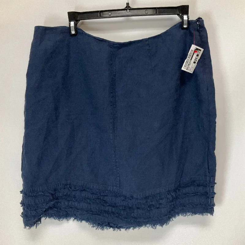 Personalized Layout Skirt Midi By Tommy Bahama In Blue, Size: 12
