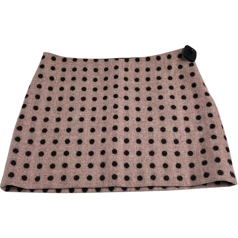 Classic Comfort Skirt Designer By Milly In Pink, Size: 10