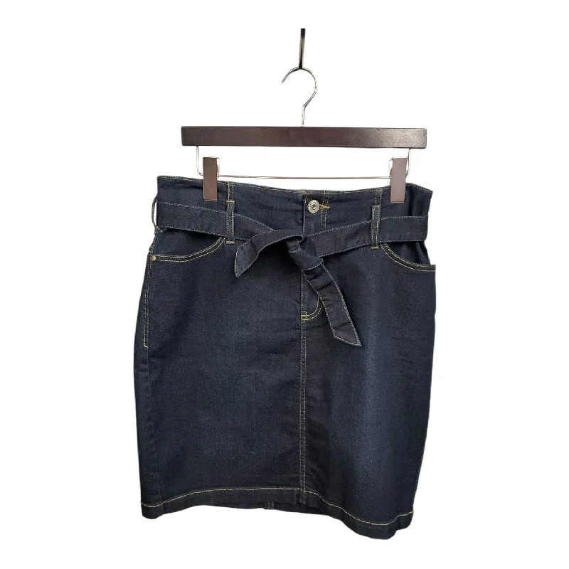 Casual Everyday Wear Skirt Mini & Short By Inc In Blue Denim, Size: 10