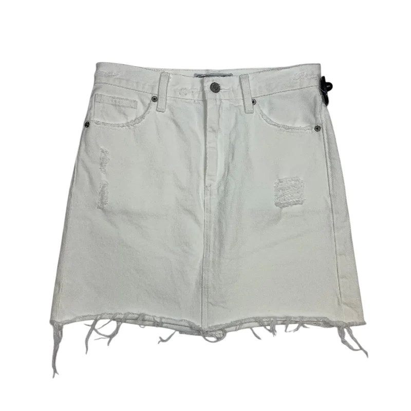 Comfort Wardrobe Skirt Mini & Short By Lucky Brand In White, Size: 0