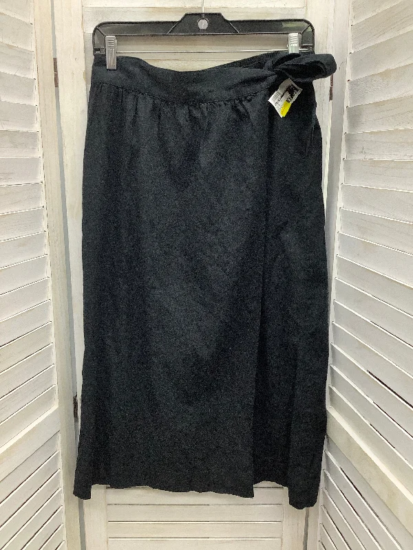 Cozy Comfort Skirt Midi By A New Day In Black, Size: M