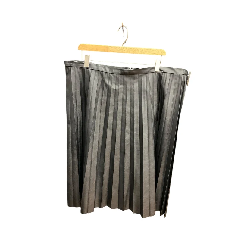 Personalized Three-Dimensional Design Skirt Midi By J. Crew In Black, Size: 18