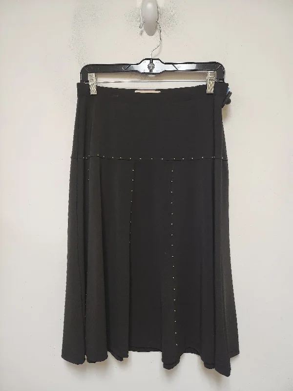 Casual Vibes Skirt Midi By Michael By Michael Kors In Black, Size: 4