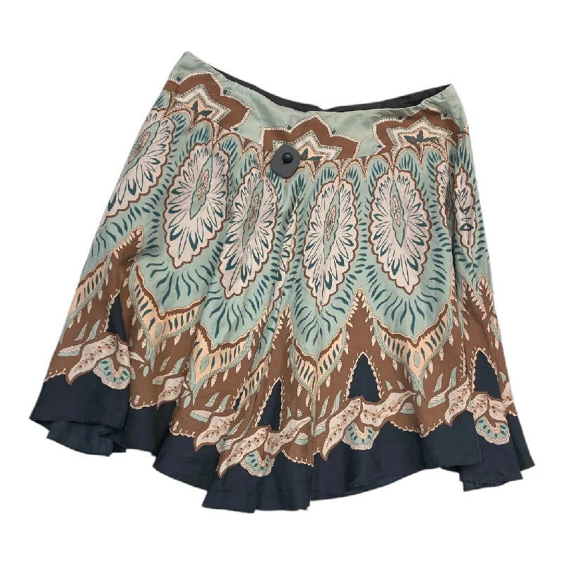 Simple Style Skirt Midi By Coldwater Creek In Paisley Print, Size: Petite   Xl