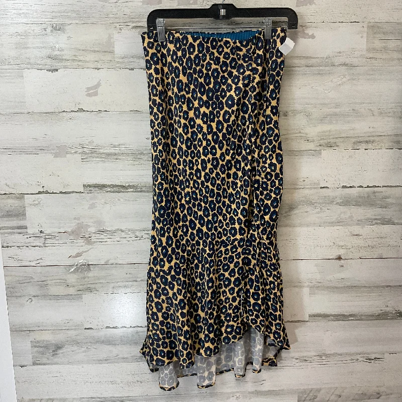Unique Styles Skirt Maxi By Maeve In Tan, Size: S