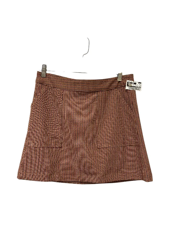 Everyday Outfits Skirt Mini & Short By A New Day In Plaid Pattern, Size: S