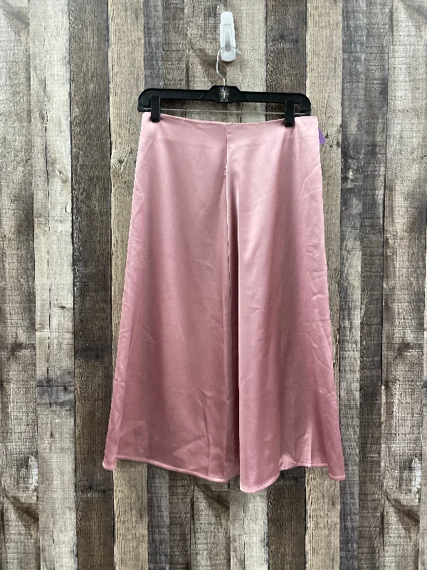 Cozy Fits Skirt Midi By Cmf In Pink, Size: M