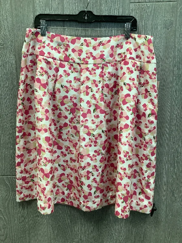 Stylish Comforts Skirt Midi By Kasper In Pink, Size: 16
