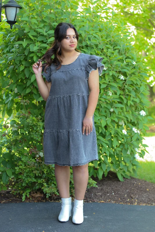 Comfy Clothes The Dylan in Black Denim (FINAL SALE)