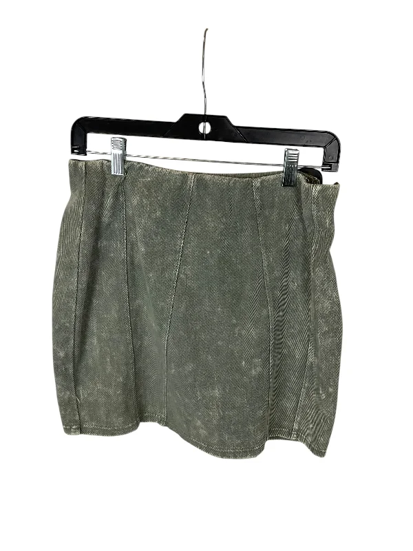 Fashion Layers Skirt Mini & Short By She + Sky In Green, Size: M