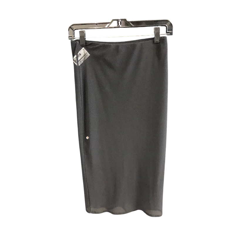 Romantic Skirt Design Mesh Skirt Midi By Inc In Black, Size: S