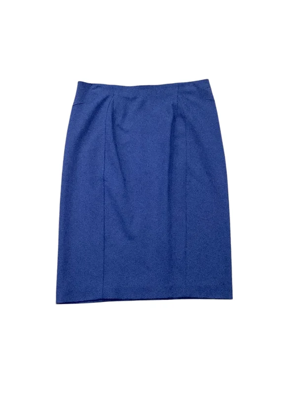 Casual Vibes Skirt Mini & Short By Ann Taylor In Blue, Size: 6