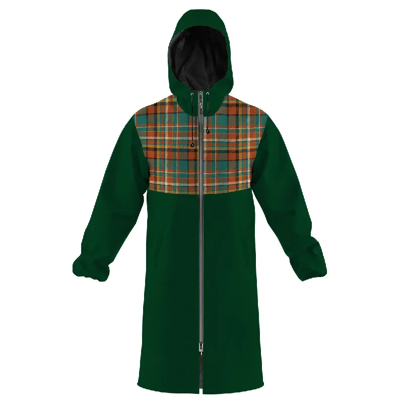 Easy Fashion Fall Tartan Swim Parka