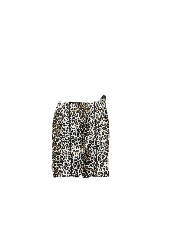 Chic Outfits Skirt Midi By White House Black Market In Animal Print, Size: 4