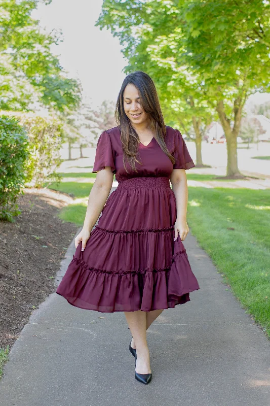 Unique Personality The Sophia in Zinfandel (FINAL SALE)