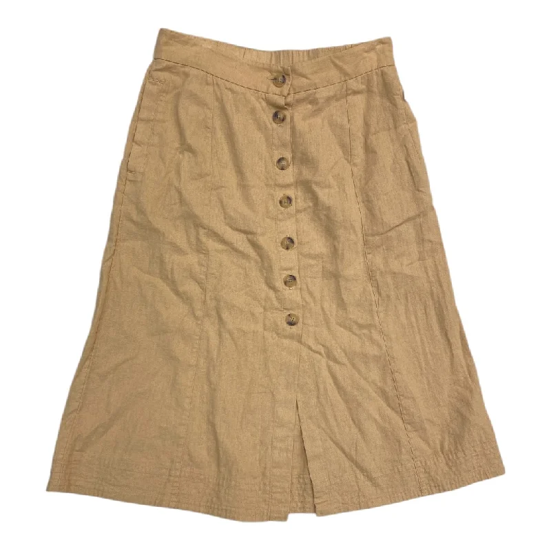 Smart Outfits Skirt Maxi By Universal Thread In Brown, Size: M