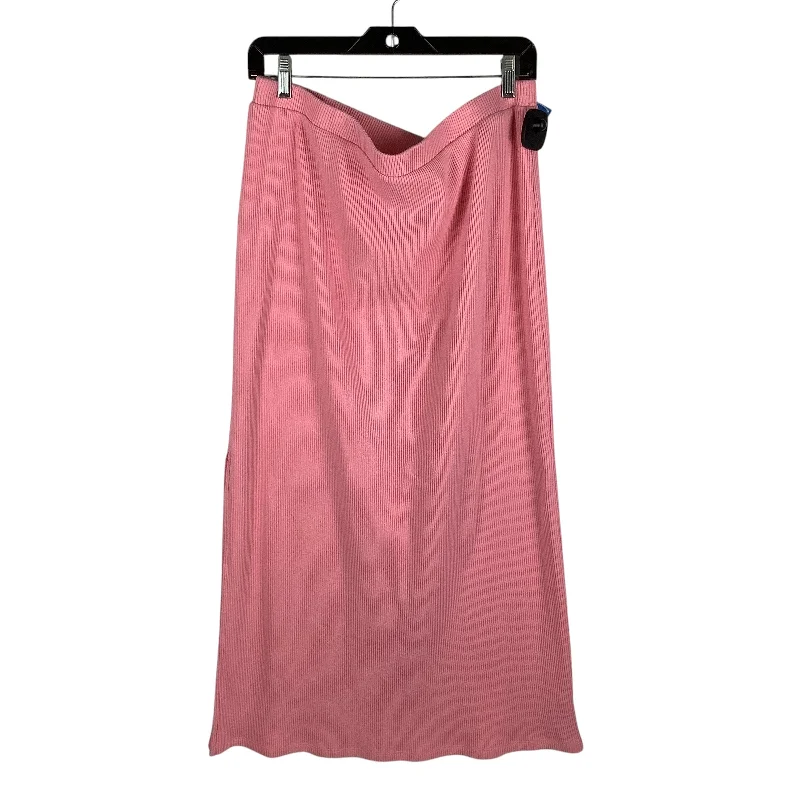Cozy Daywear Skirt Maxi By Old Navy In Pink, Size: Xl