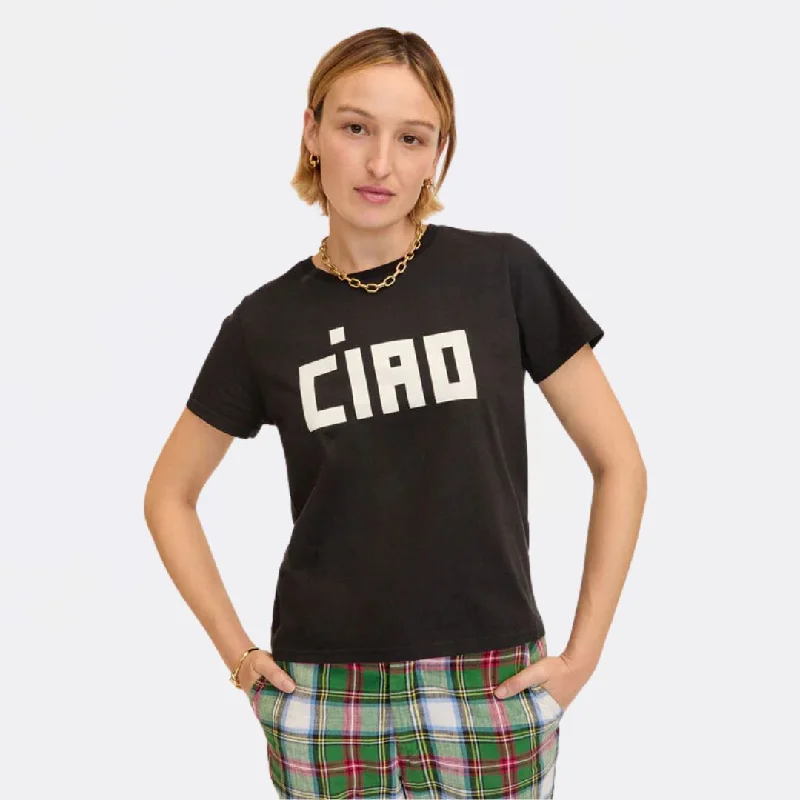 Comfortable Layers "Block Ciao" Classic Tee (Black)