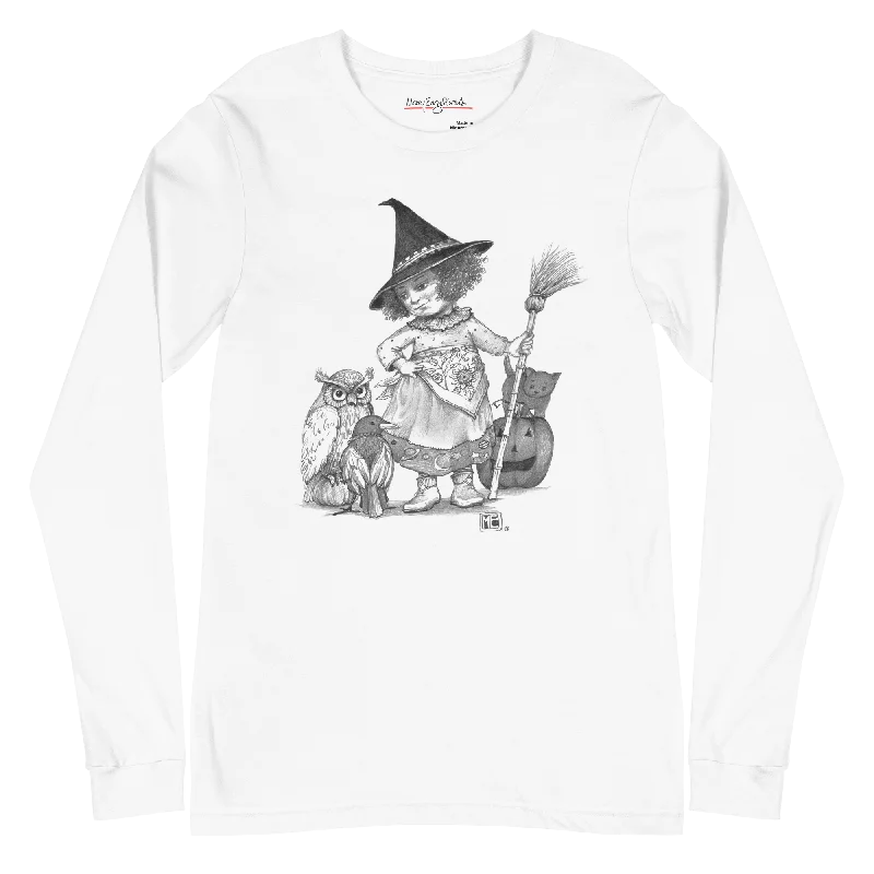 Stylish Comforts Little Witch and Friends Unisex Long Sleeve T-Shirt