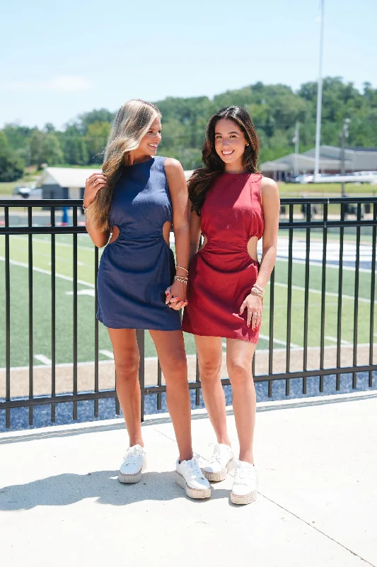 Functional Outfits Rosalie Mini Dress