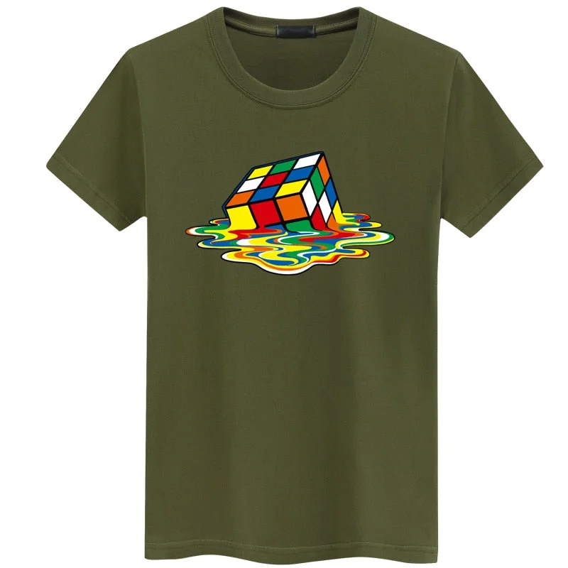 Affordable Trend Rubik Cube Print T Shirts Men & Women Fashion Design Summer O-neck Plus size 5XL Short Sleeve the big bang theory Tee streetwear Affordable Trend Rubik Cube Print T Shirts Men & Women Fashion Design Summer O-neck Plus size 5XL Short Sleeve the big bang theory Tee streetwear