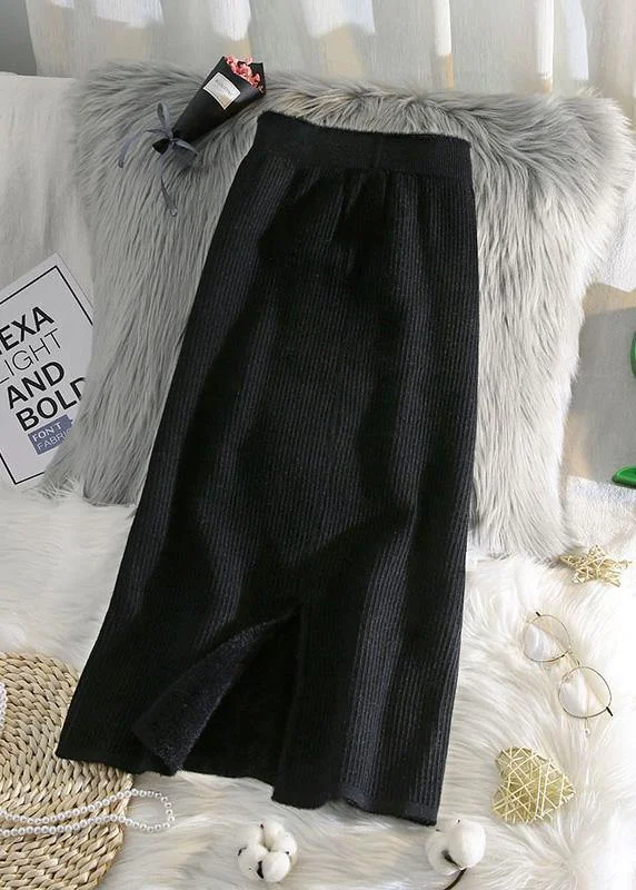 Soft Texture Handmade black quilting dresses alphabet elastic waist Dress
