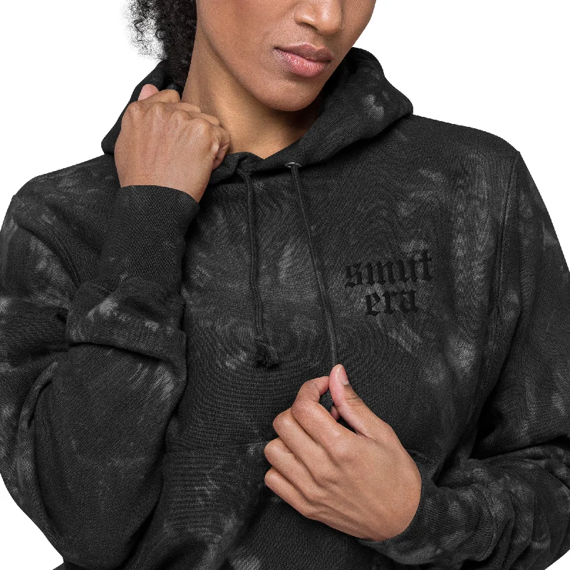 Cozy Comforts smut era embroidered tie-dye hoodie