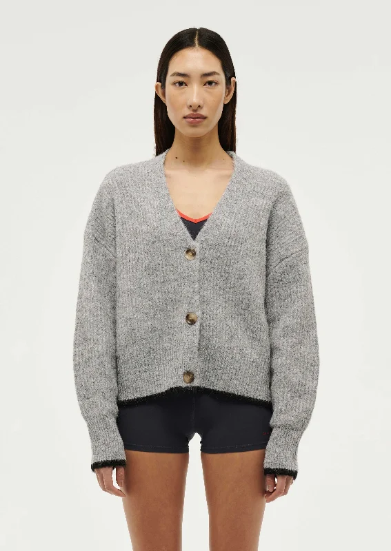 Chic and Cozy ILLUMINATE KNIT IN GREY MARLE