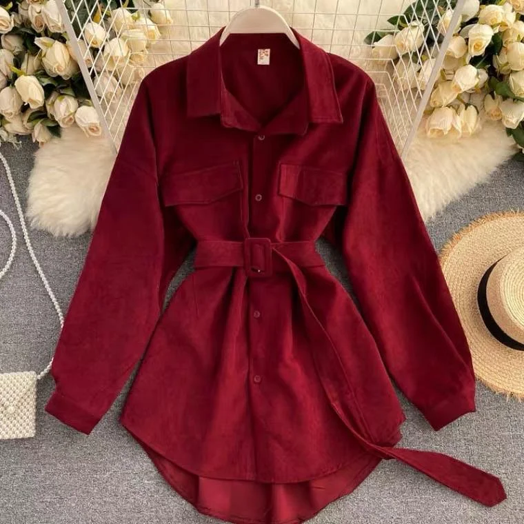 Cozy Pieces Blater Corduroy Shirt
