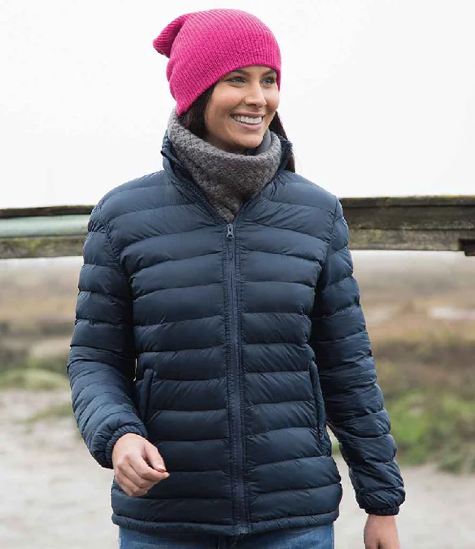 Easy Fashion Result Urban Ladies Ice Bird Padded Jacket | Navy