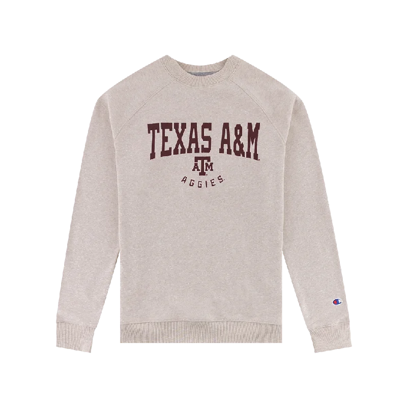 Romantic Tenderness Texas A&M Aggies Champion Triumph Raglan Sweatshirt