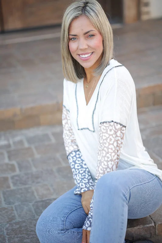 Cozy Daywear Business Meets Leisure Long Sleeve