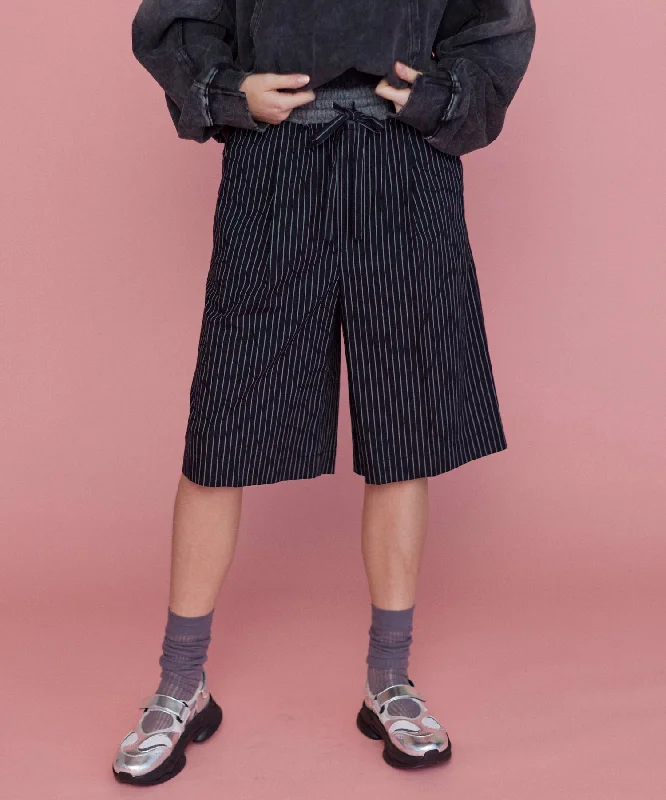 Daily Comfort 【25SPRING PRE-ORDER】Double Waist Easy Half Pants