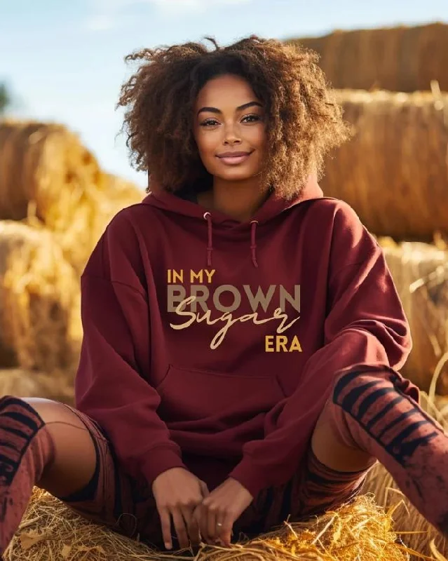 Everyday Fashion Black Women Brown Sugar Hoodie