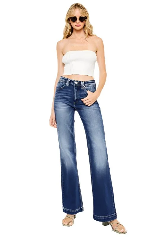 Comfy Tops High Rise Holly Flare Jeans - Kc9289M