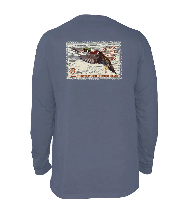 Distinctive Personality Duck Stamp Long Sleeve