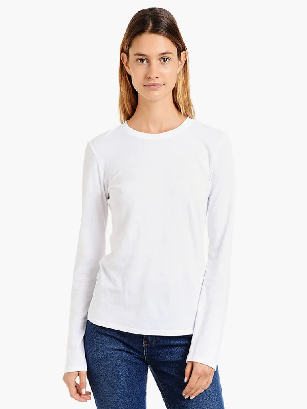 Personalized Design Jacket Long Sleeve Crew Tee Marcy