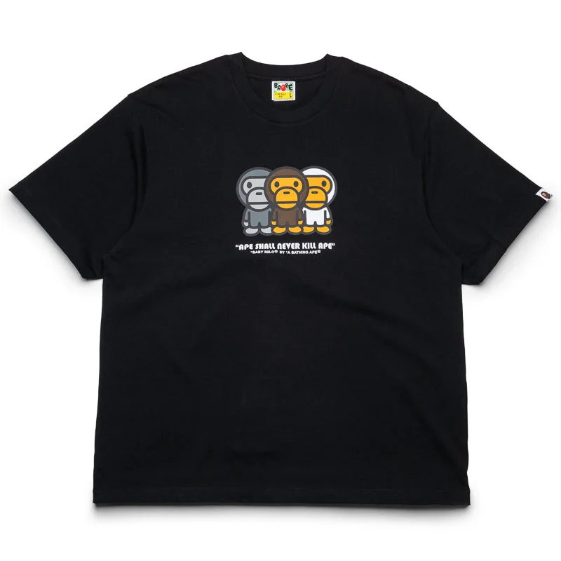 Fashion Comfort A Bathing Ape Baby Milo Tee - Black