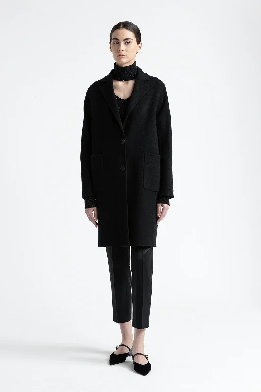 Personalized Art Style New wool and cashmere coat