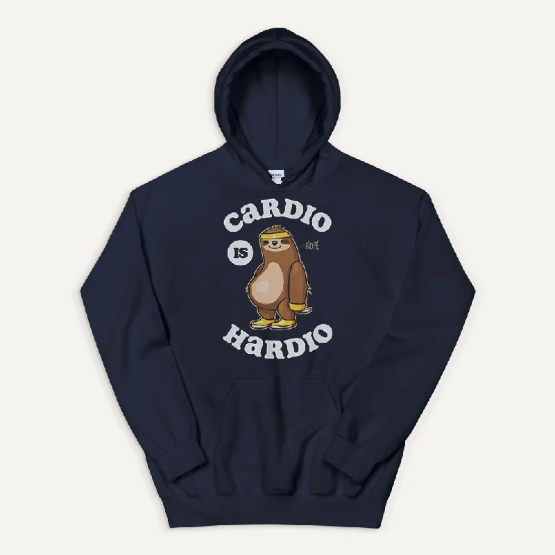Street Style Cardio Is Hardio Pullover Hoodie