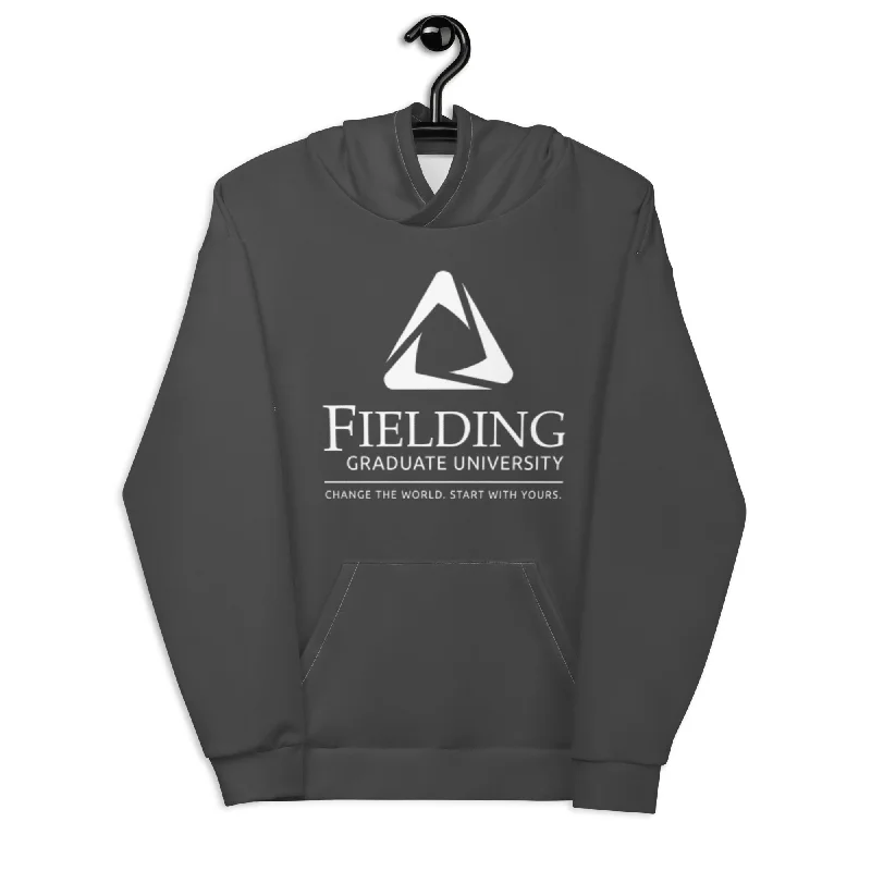 Cool Layers Unisex Eco-friendly Hoodie - Dark Grey | Fielding Logo