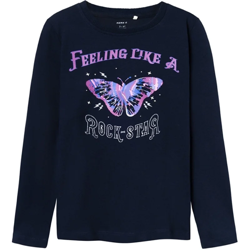 Relaxed Fit Name it Dark Sapphire Roda T-Shirt