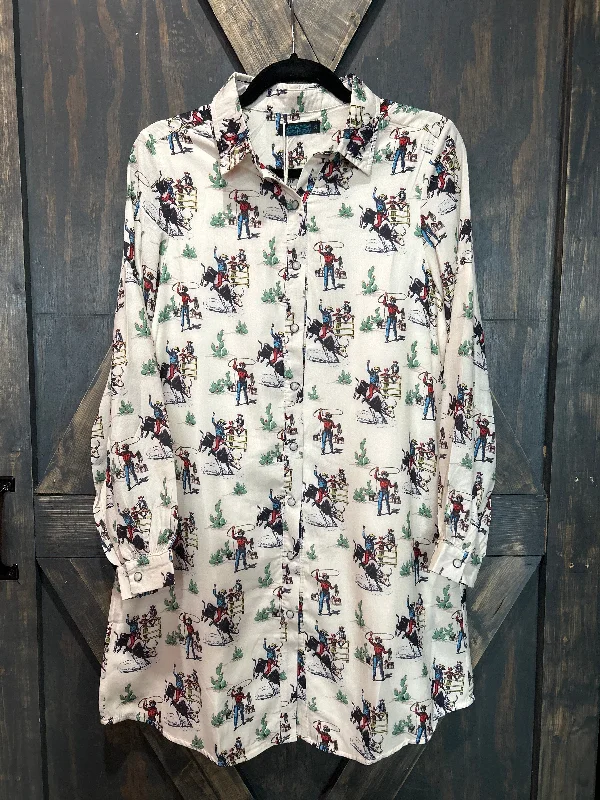 Sleek Outfits Cowboy Pearl Snap