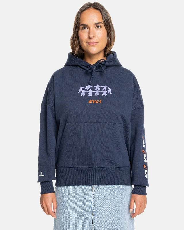 Casual Chic Gabrielle Hoodie - Navy