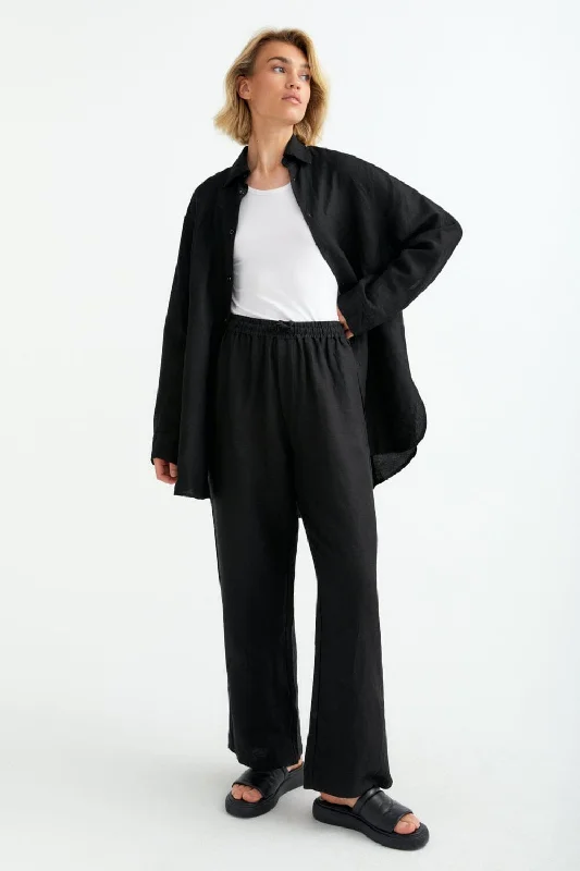 Stylish Wear Oversized Straight Fit Linen Shirt