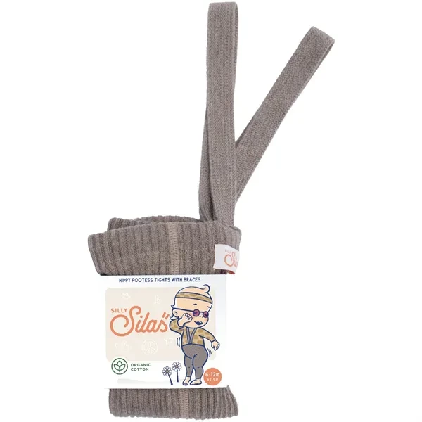 Warm Apparel Silly Silas Hippy Footless Tights Cocoa Blend