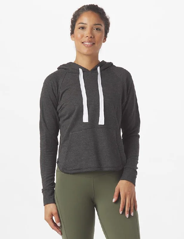 Sleek Outfits Rocky Hoodie: Charcoal Heather