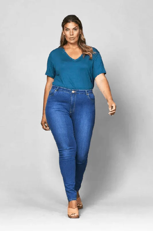 Easygoing Fashion Jacqui Vintage Blue Jean