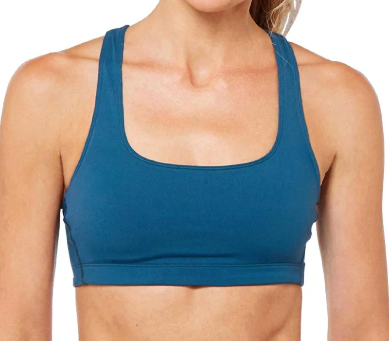 Distinctive Personality Define Low Impact Sports Bra In Reflecting Pond