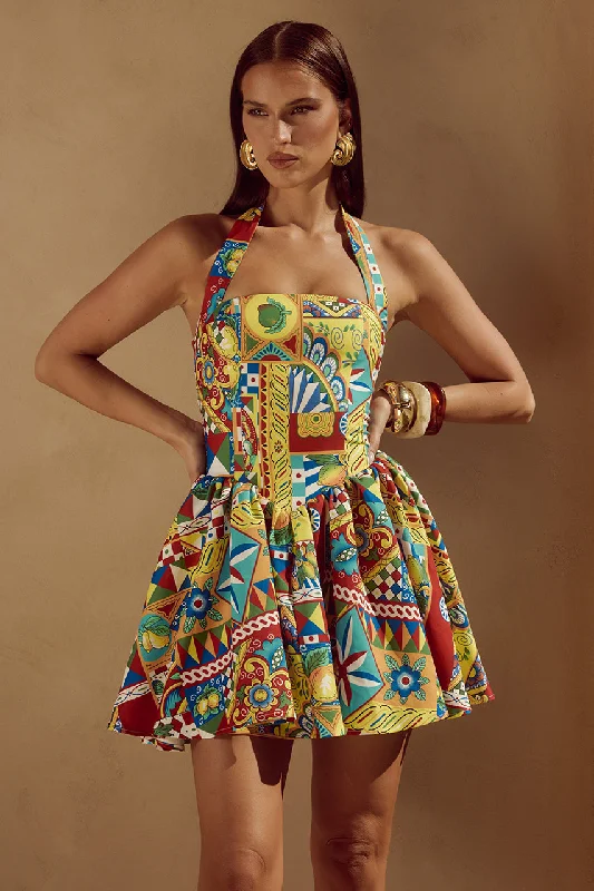 Budget-Friendly Looks WINSLOW MINI DRESS - PHAEDRA PRINT